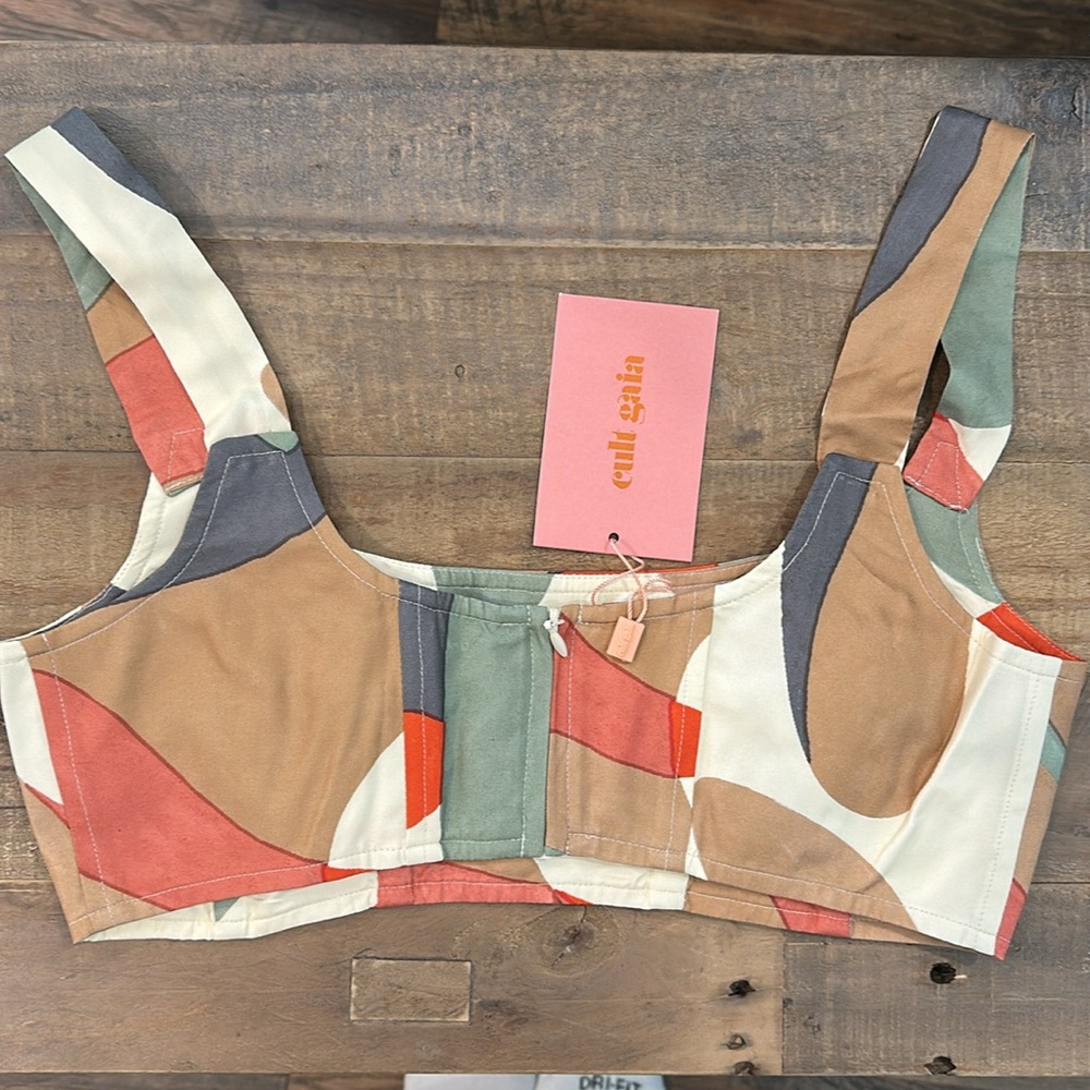 NWT Cult Gaia Dylan Crop Top - Picture 5 of 6